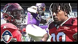 PRO FOOTBALL 🔥🔥 San Antonio Commanders vs Atlanta Legends | AAF | Highlights Mix
