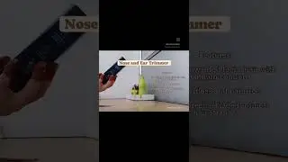 Nose and Ear hair trimmer for men & Woman| Smart Gadget| Easy Hair Removal