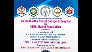 ORAL AND SYSTEMIC HEALTH LINK -Sri Siddhartha Dental College & Hospital  #Tumkur #SSAHE