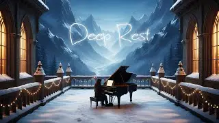 Healing Winter Piano Music 😴 Deep Calm Sleep