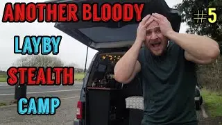 Layby #5 Stealth camping Cooking Steak  / car camping