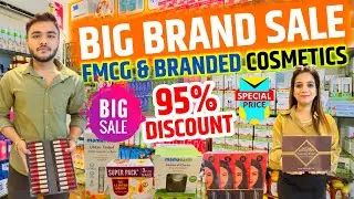 Cheapest FMCG & Cosmetic Wholesale|Branded Cosmetics Wholesale Market|95% Discount🔥|Laxmi Cosmetics 