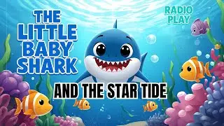 The Little Baby Shark and the Star Tide | A Magical Bedtime Story for Kids | Calm Underwater Tale