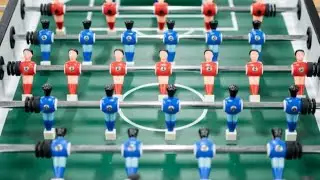 Foosball Live Match | Intense Goals & Fast Action | Real-Time Score