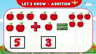 Basic Math Addition for Kids | Learn Addition | FEFDY Book Learning
