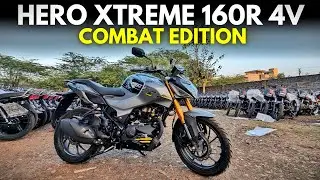 🔥😱Hero Xtreme 160R 4V Combat Edition | Price, Mileage & Full Review in Hindi