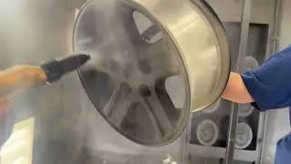 Armadillo - Powder coating wheels (Before)