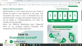 How to Register for Self Enumeration