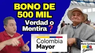 👉 BONO De 500 000 PARA ADULTOS MAYORES En DICIEMBRE VERDAD o MENTIRA ❓😲