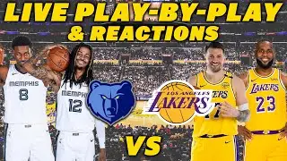Memphis Grizzlies vs Los Angeles Lakers Live Play-By-Play & Reactions