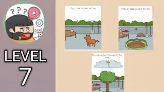 Brain Test 5 Level 7 All Part solution walkthrough 