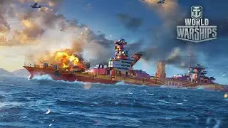 World of Warships - Tier 5 - Random Battle - Russian BB - Oktyabrskaya Revolutsiya
