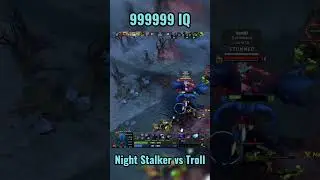 Night Stalker vs Troll 😲😲 #dota2 #trending #dotawtf #dota2highlights