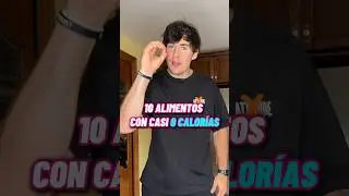 10 alimentos con casi 0 calor&iacute;as￼ 🤩💪🏼