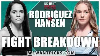 UFC 273: Piera Rodriguez vs. Kay Hansen Prediction, Bets & DFS