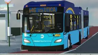 MaBSTOA-FD ROBLOX | 2017 New Flyer XD60 #6060 on the B46-SBS