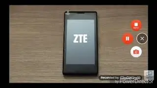 ZTE kis black white logo music