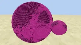 Spheres in Minecraft
