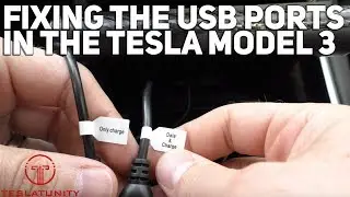 Fixing the USB Ports in the Tesla Model 3