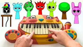 Sprunki but recreated with only CAT PIANO!
