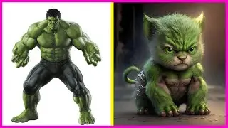 CHÚ MÈO MARVEL HUNG DỮ | SUPERHEROES #cartoon #spiderman #hulk