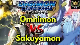 Омнимон/Омегамон против Сакуямона #digimon #digimoncardgame #digimontcg