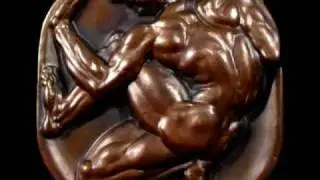 Nude Male Medallic Art