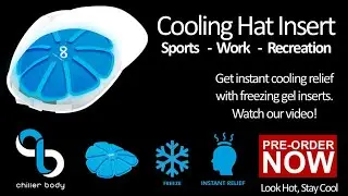 Cooling Hat Inserts by Chiller Body
