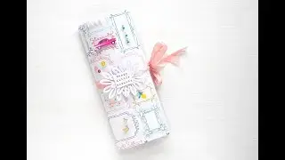 Steffi Ried Scrappies April 2018 Workshop Minialbum