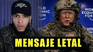 Trump destroza Europa en el Foro Econ&oacute;mico Mundial