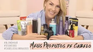 MEUS PRODUTOS DE CABELO | ANA HICKMANN