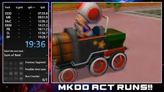 Mario Kart: Double Dash!! All Cup Tour (Glitch) In 27:56.936 IGT