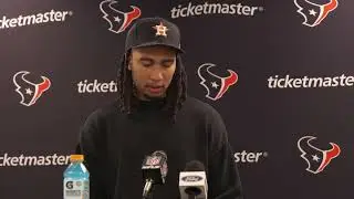 C.J. Stroud Speaks to the Media After Texans Beat Steelers | Full Postgame Presser