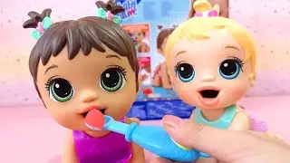 🍽️🛁 Learning to Eat & Bathe | Educational Toys Cartoon for Toddlers