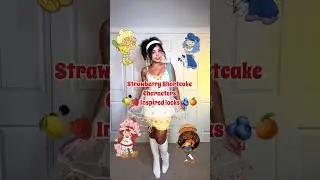 Strawberry Shortcake Characters inspired outfits 🍓❤️✨ which is your favorite? #strawberryshortcake