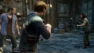 Uncharted 4: A Thief's End Remastered | Бой Натана и Сэма против Надин (PS5)