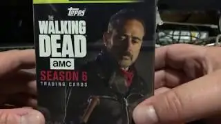 2017 TOPPS The Walking Dead Season 6 on the fly break! Another autograph hit!