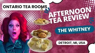 Afternoon Tea REVIEW: The Whitney in Detroit Michigan, USA