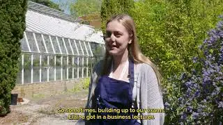 Studying Floristry at Writtle College
