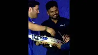 Samson respects for MS Dhoni || Single id || ms dhoni & Sanju Sanson Movment #song #msdhoni #samson