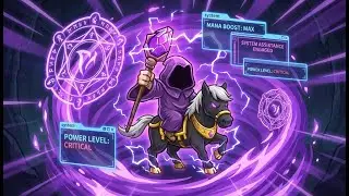 Skill Legends Royale 選技大亂鬥  對手怒火中燒3200 要怎麼贏!?  系統直接甩牌到你臉上要你贏 !!  閃能量大招 (神秘法師)