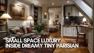 Small Space Luxury | Inside Dreamy Tiny Parisian Flats with Chic Design Tips