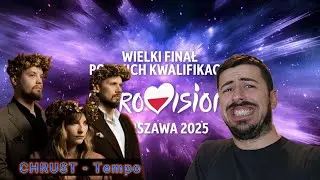CHRUST - Tempo | Polish Pre-selection Eurovision 2025 (Albanian Reacts)