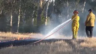 Grass Fire - Olivehurst Fire Department Chief 300, Engine 314 & Engine 312