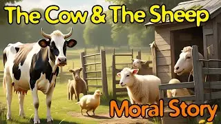 Moral stories for Kids / The Cow & The sheep / Helping Others Makes Big Difference / English Stories