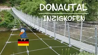 Hängebrücke, Amalienfelsen und Teufelsbrücke im Donautal | Inzigkofen (Sigmaringen, Schwäbische Alb)