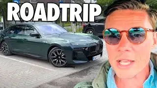3000 km i elbil i Europa og en tur p&aring; Le Mans racerbanen - BMW i7 M70