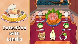 Cookingdom Level 142 Cotechino with Lentils | Puzzle Solved! 🎯