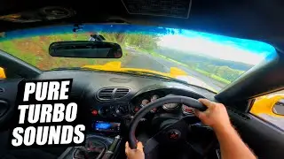 RX7 FD RAW POV - 40 Minutes of Mountain Cruising *ASMR*