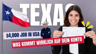 $4,000 Job in den USA - Das bekommst du auf das Konto